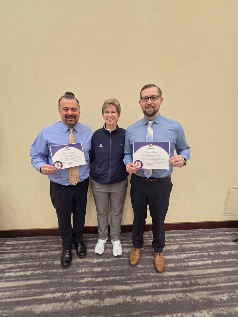 Mafinejad, Hilberg Earn USA Volleyball Junior National Referee Rating